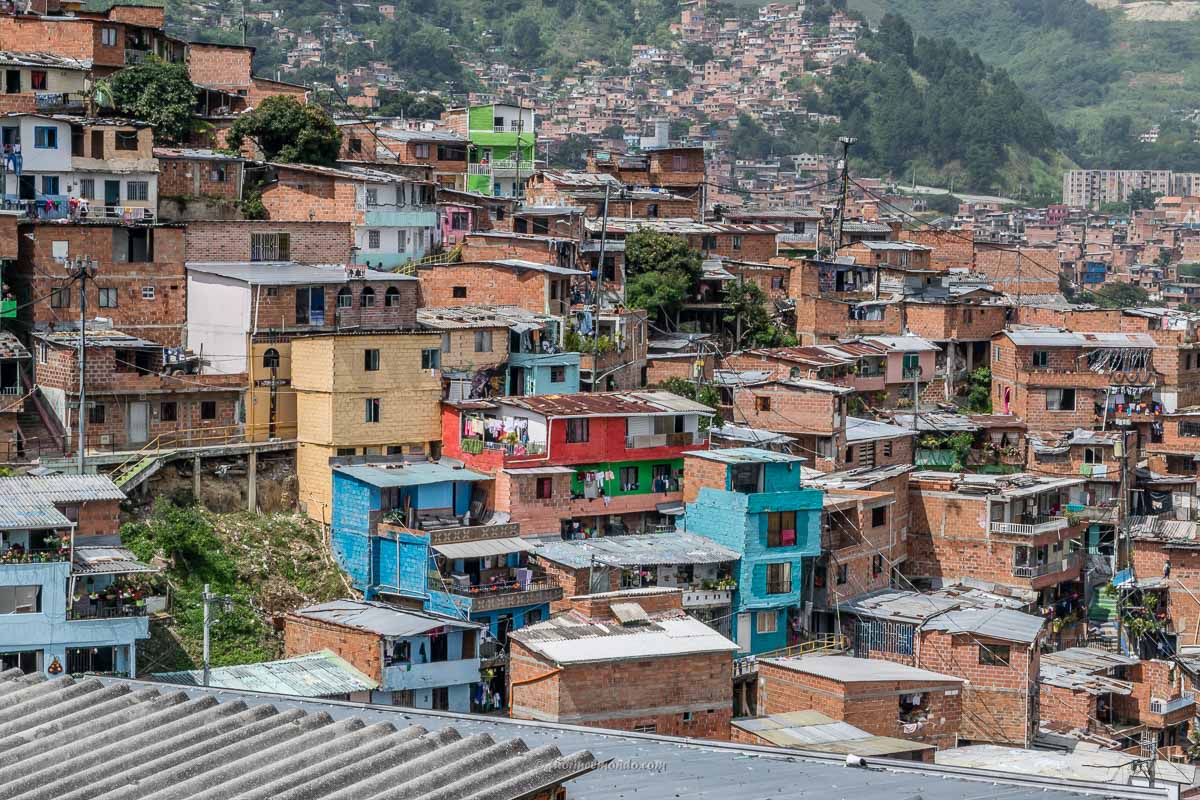 Case nella Comuna 13 Medellín